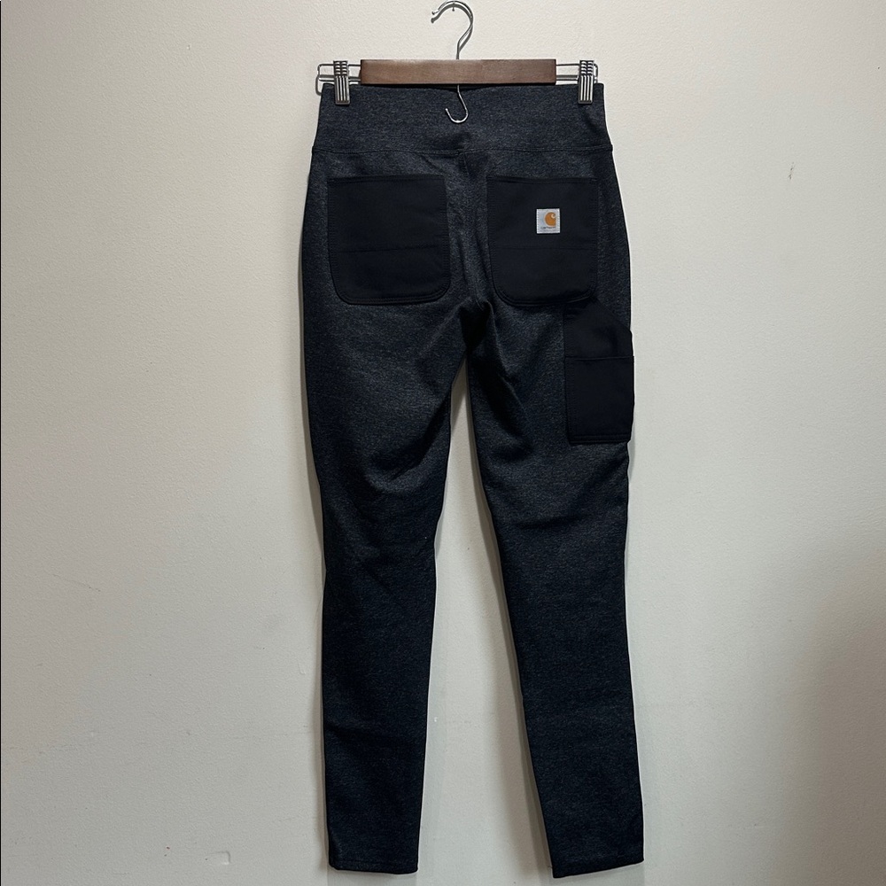 Carhartt women’s force utility legging - black and charcoal XS(0-2 - Picture 2 of 11